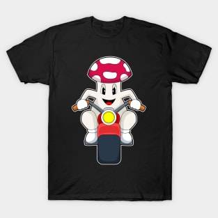 Mushroom Motorcycle T-Shirt